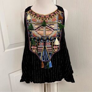 Altar'd State Aztec Tassel Tank B1